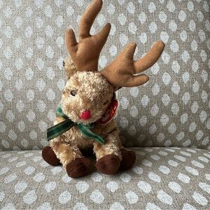 Ty Rudy Reindeer Beanie Baby. DOB 5/22/2003
